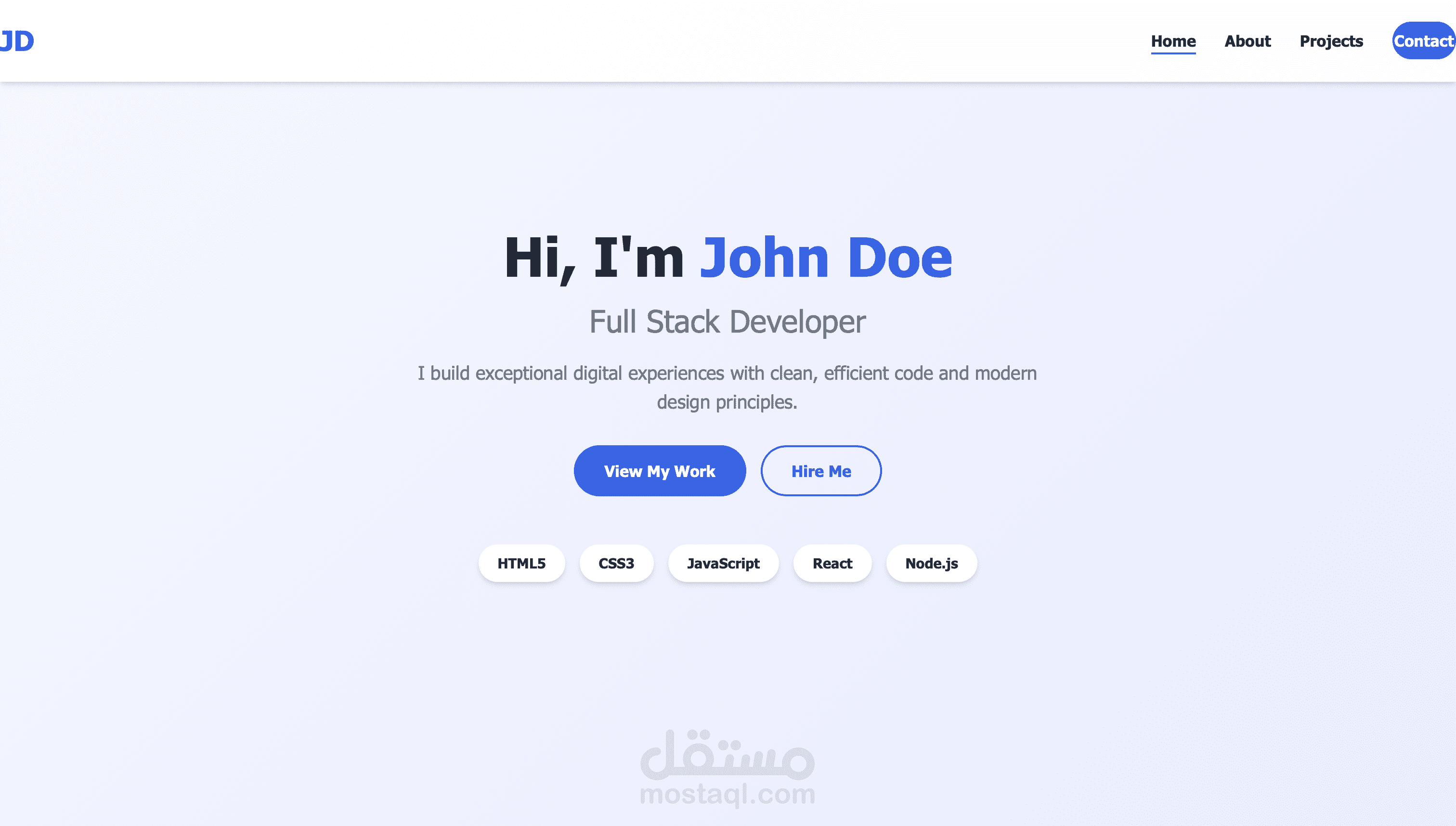 portfolio website