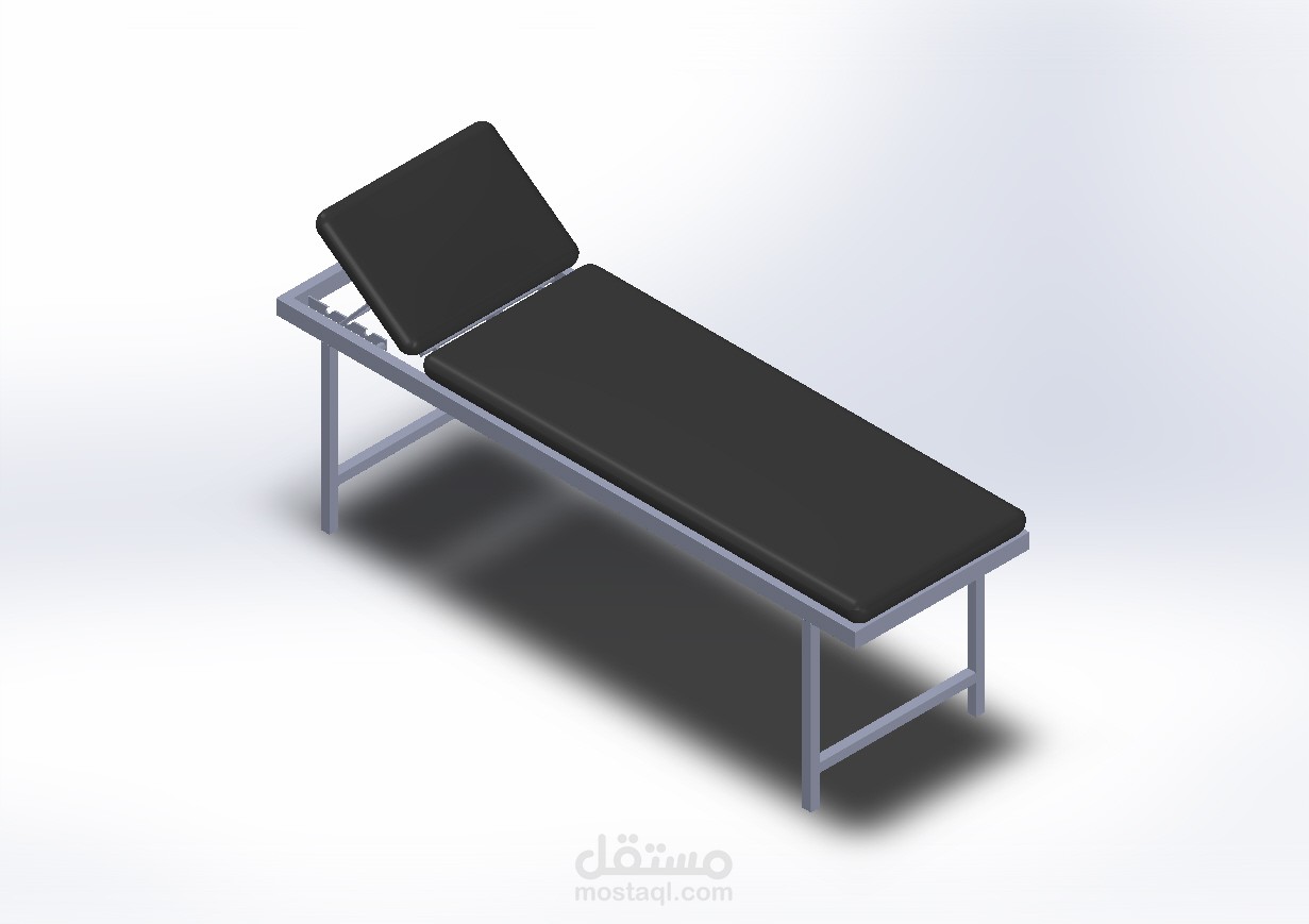 تصميم سرير كشف