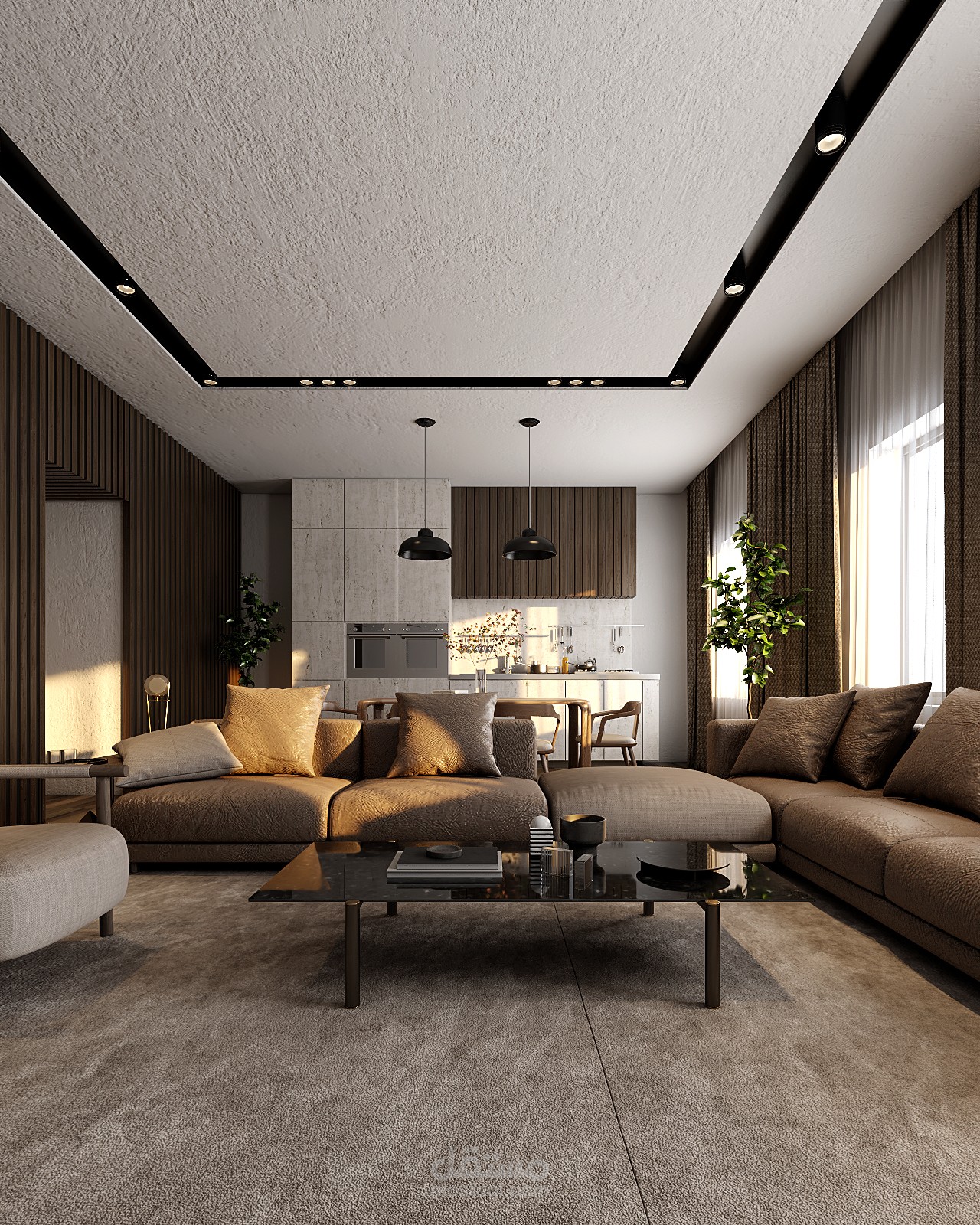 Modern living room