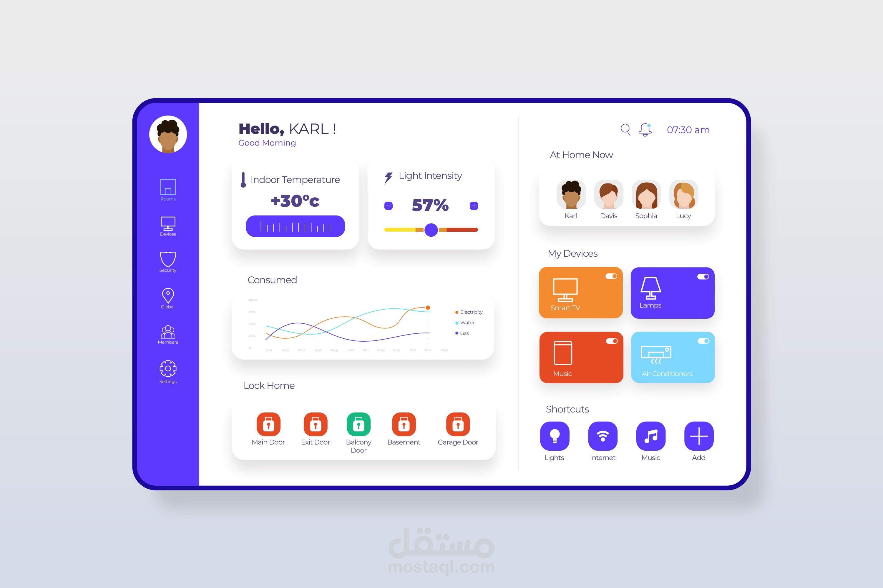 نظام إدارة الطلاب والمدرسين (LMS) متكامل بصلاحيات متعددة - Laravel