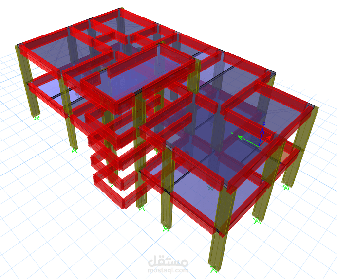 مشروع تصميم وتنفيذ فيلا سكنية