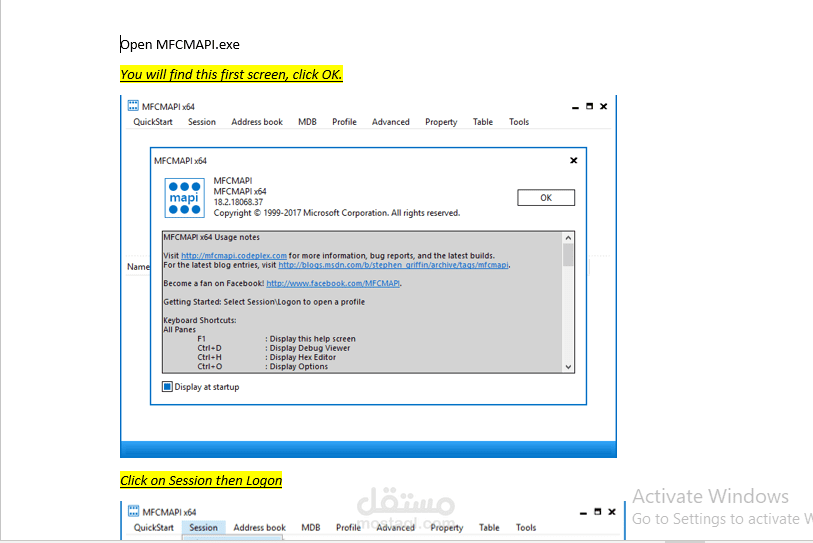 using Microsoft mfcmapi to clean up outlook mail