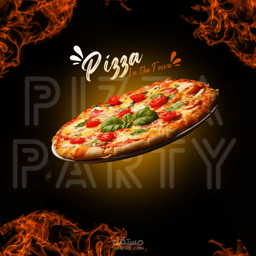 Pizza Social Media Banner Design