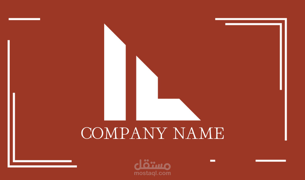 مصمم بطاقة عمل احترافية