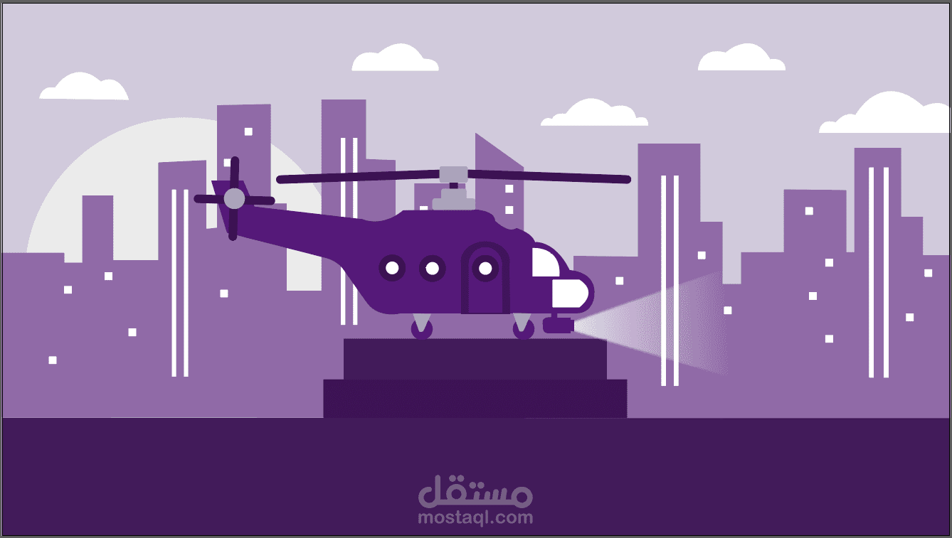تصميم animation من الصفر علي ال illustrator