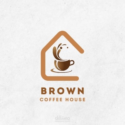 شعار متحرك مصمم لكافيه وايضا نسخة ثابتة