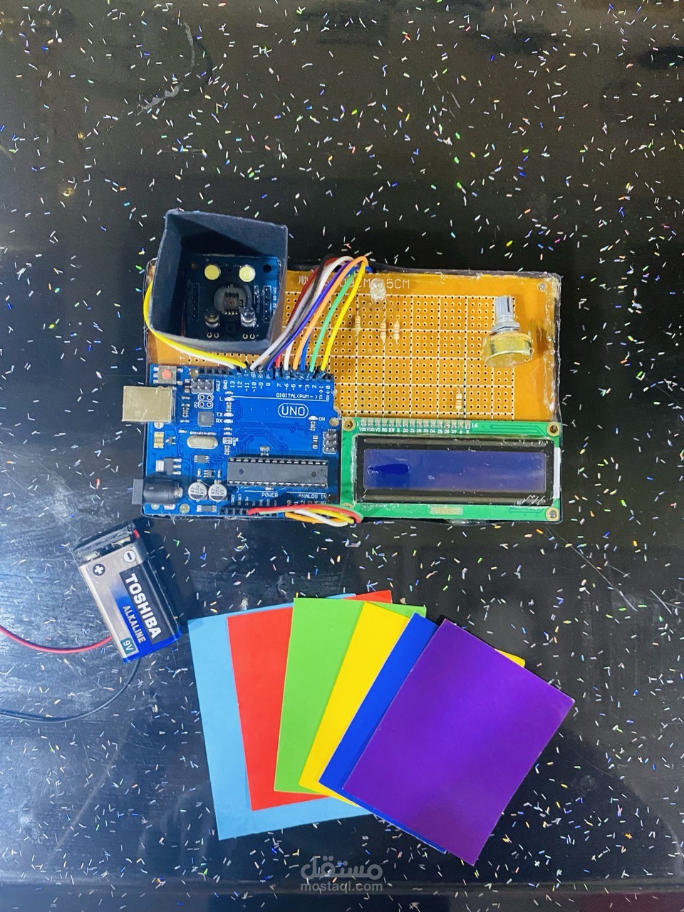 design color detection using Arduino