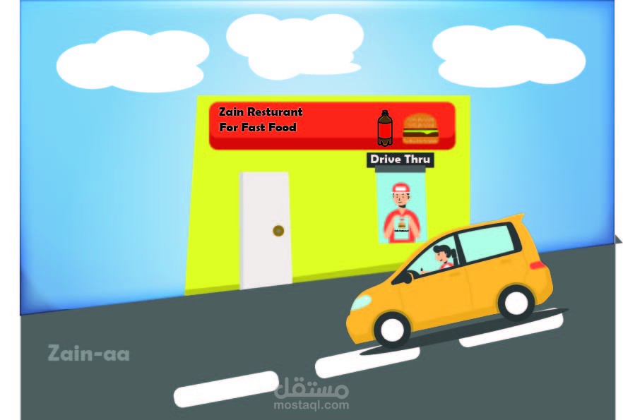 Zain Resturant For Fast Food