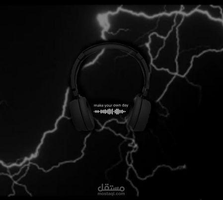 تصميم غلاف سماعات بلوتوث