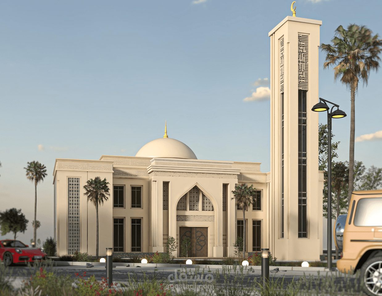 تصميم مسجد