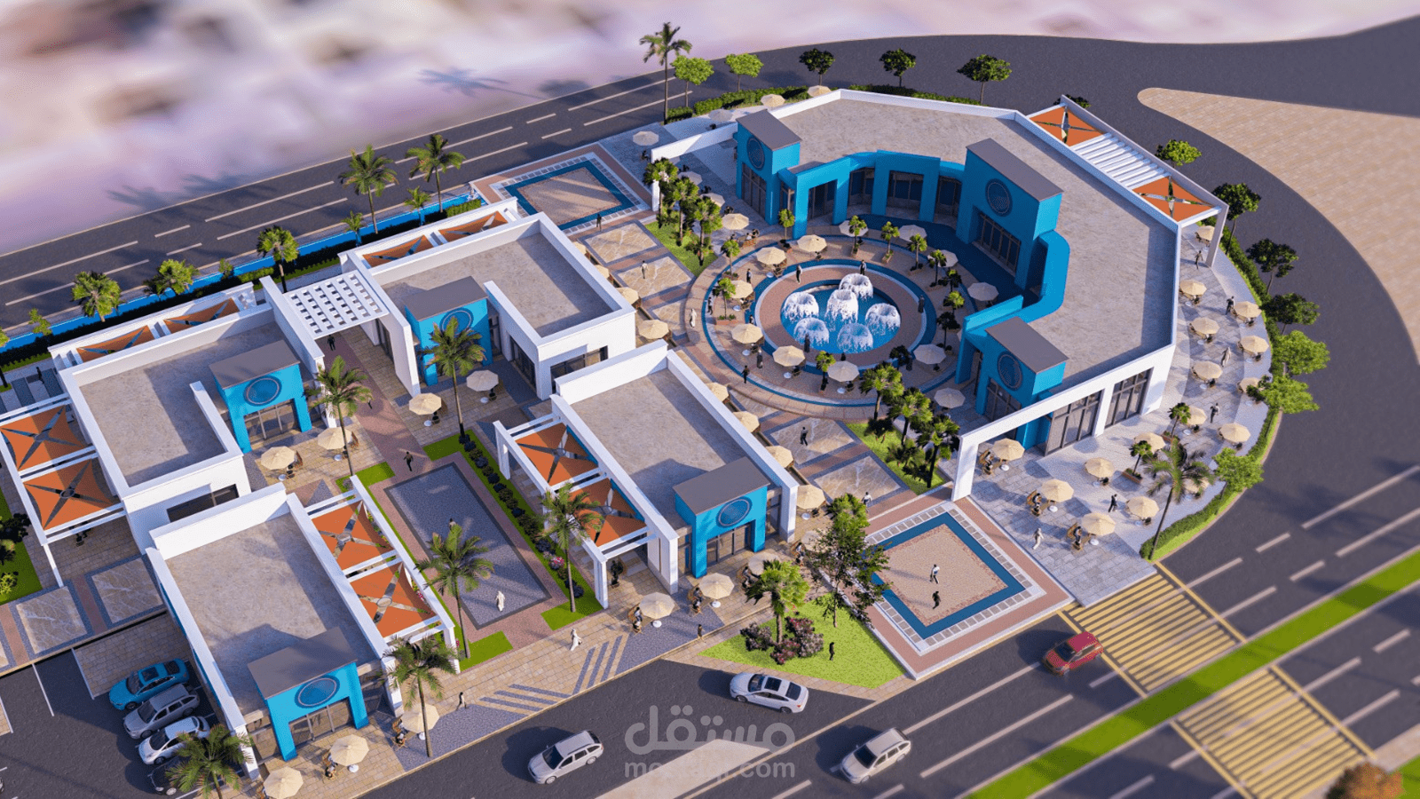 تصميم مول علي ممشي سياحي