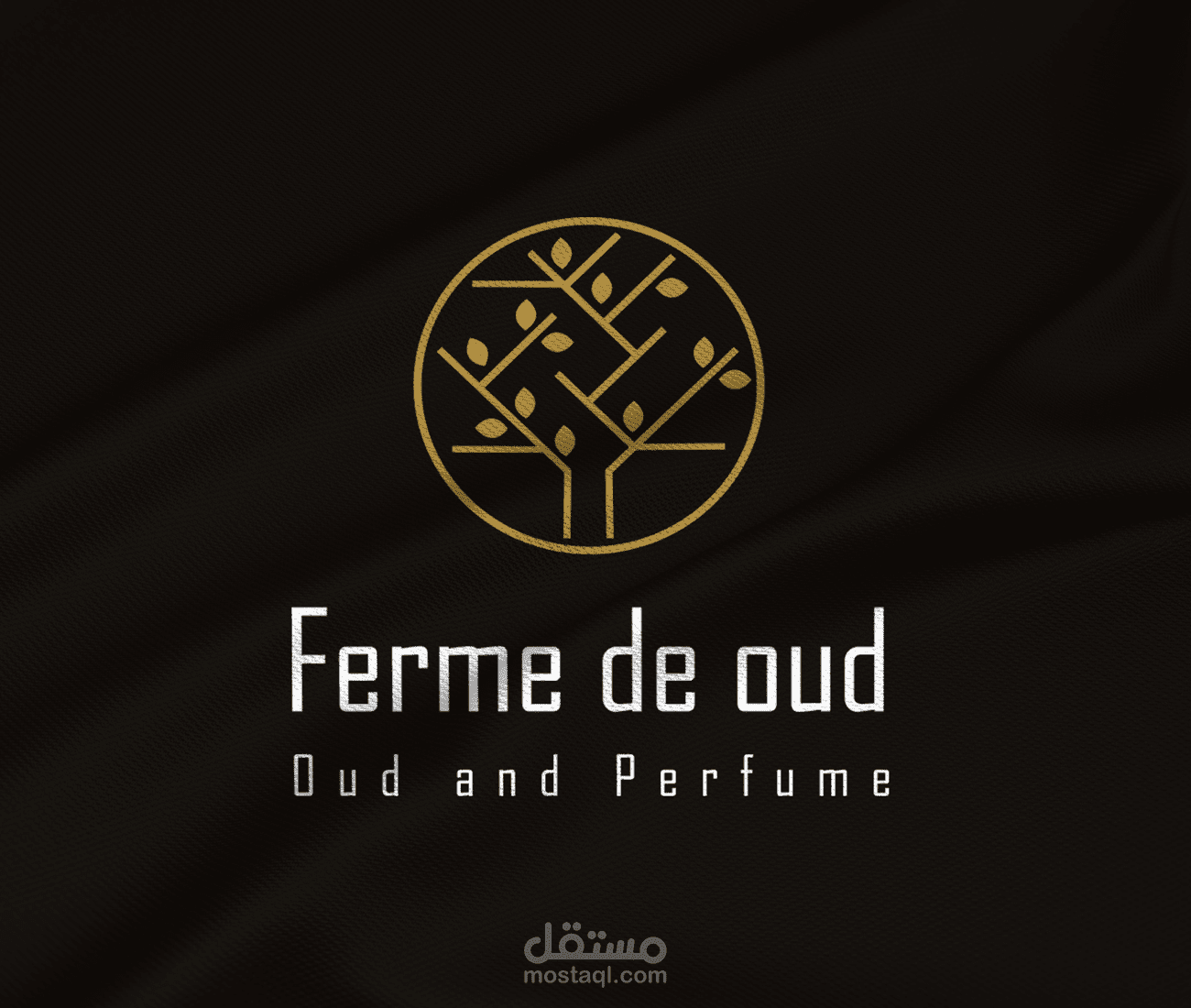 تصميم هوية بصرية لعطر عود ..