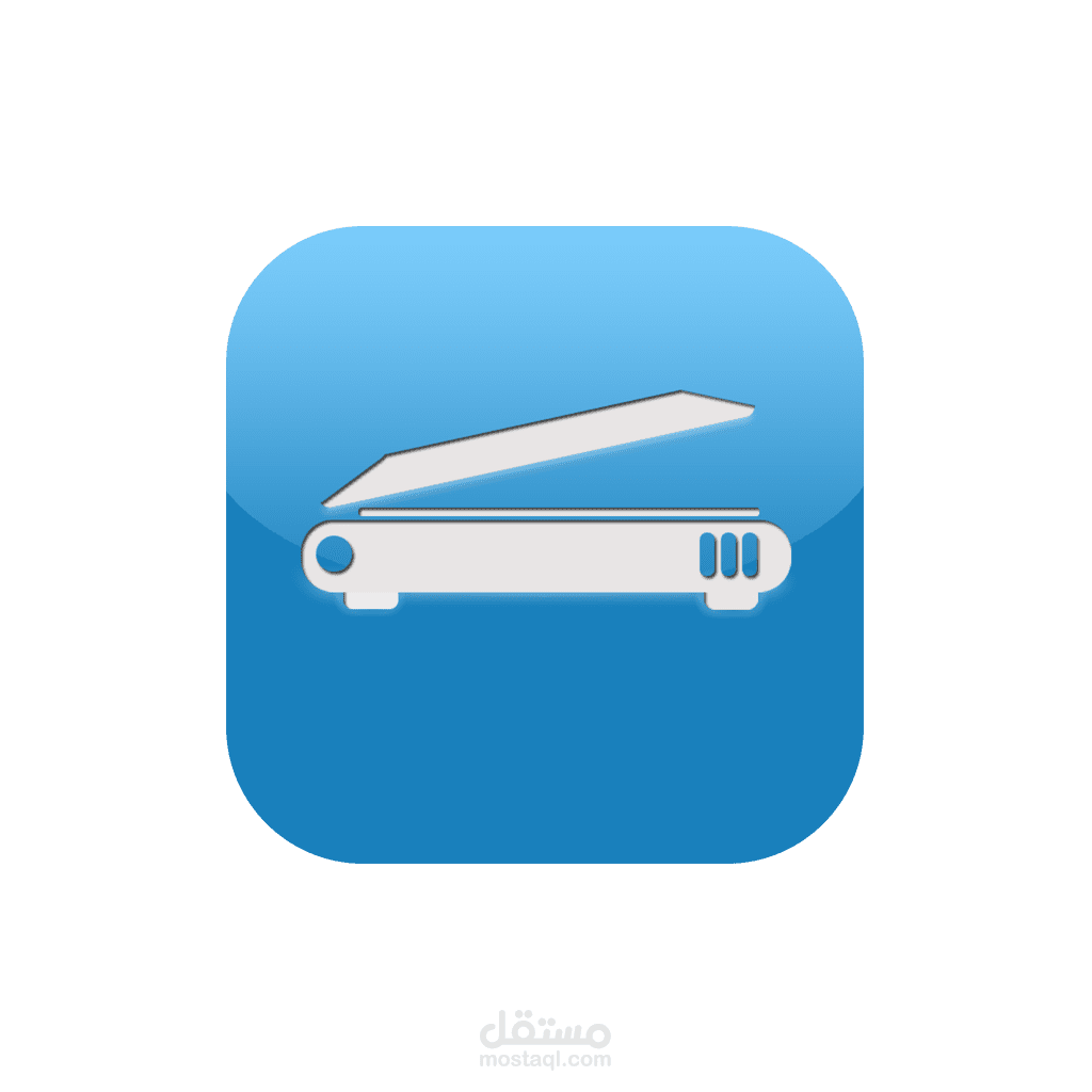 أيقونة وخلفية لتطبيق أبل