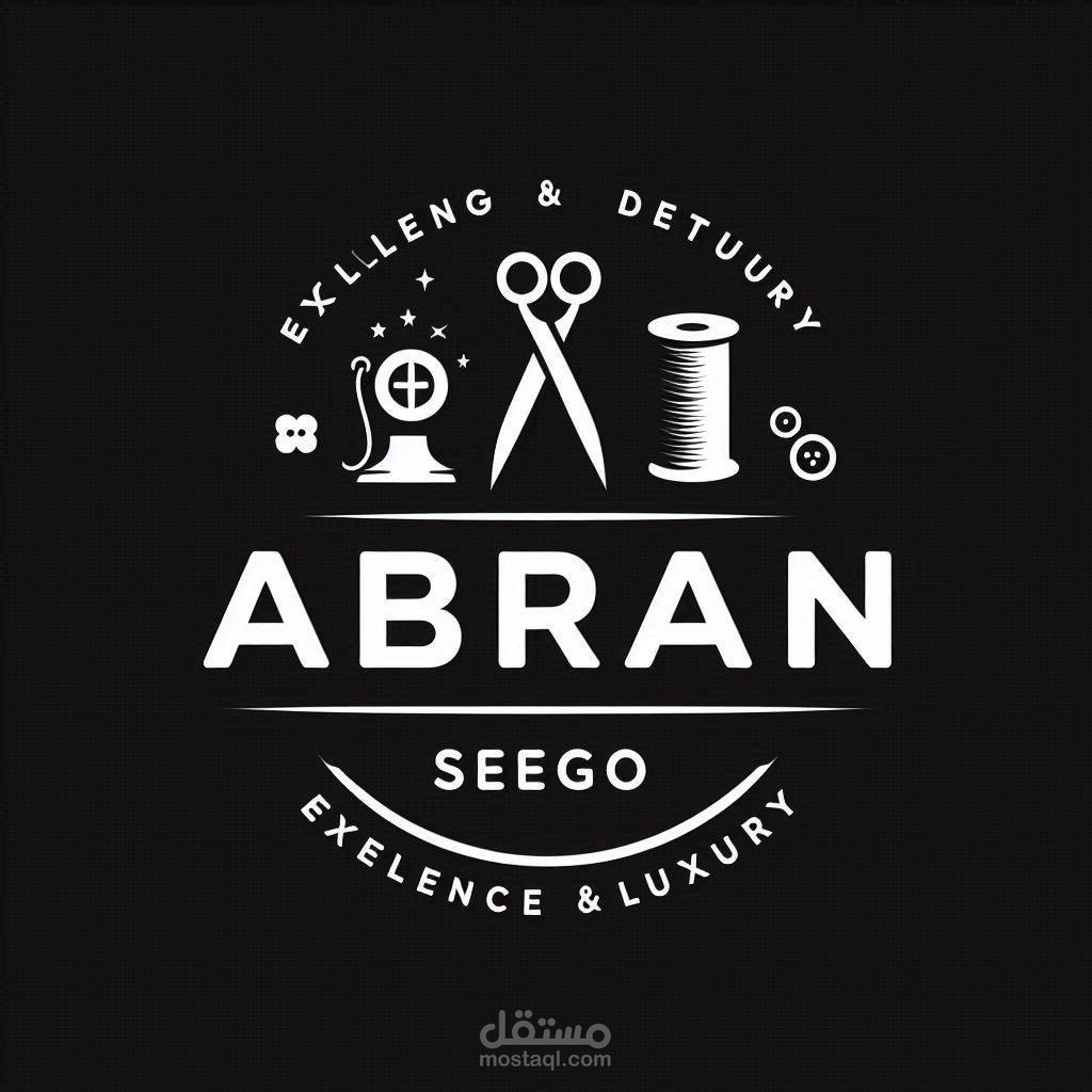 تصميم شعار لنشاط : الخياطة و التفصيل