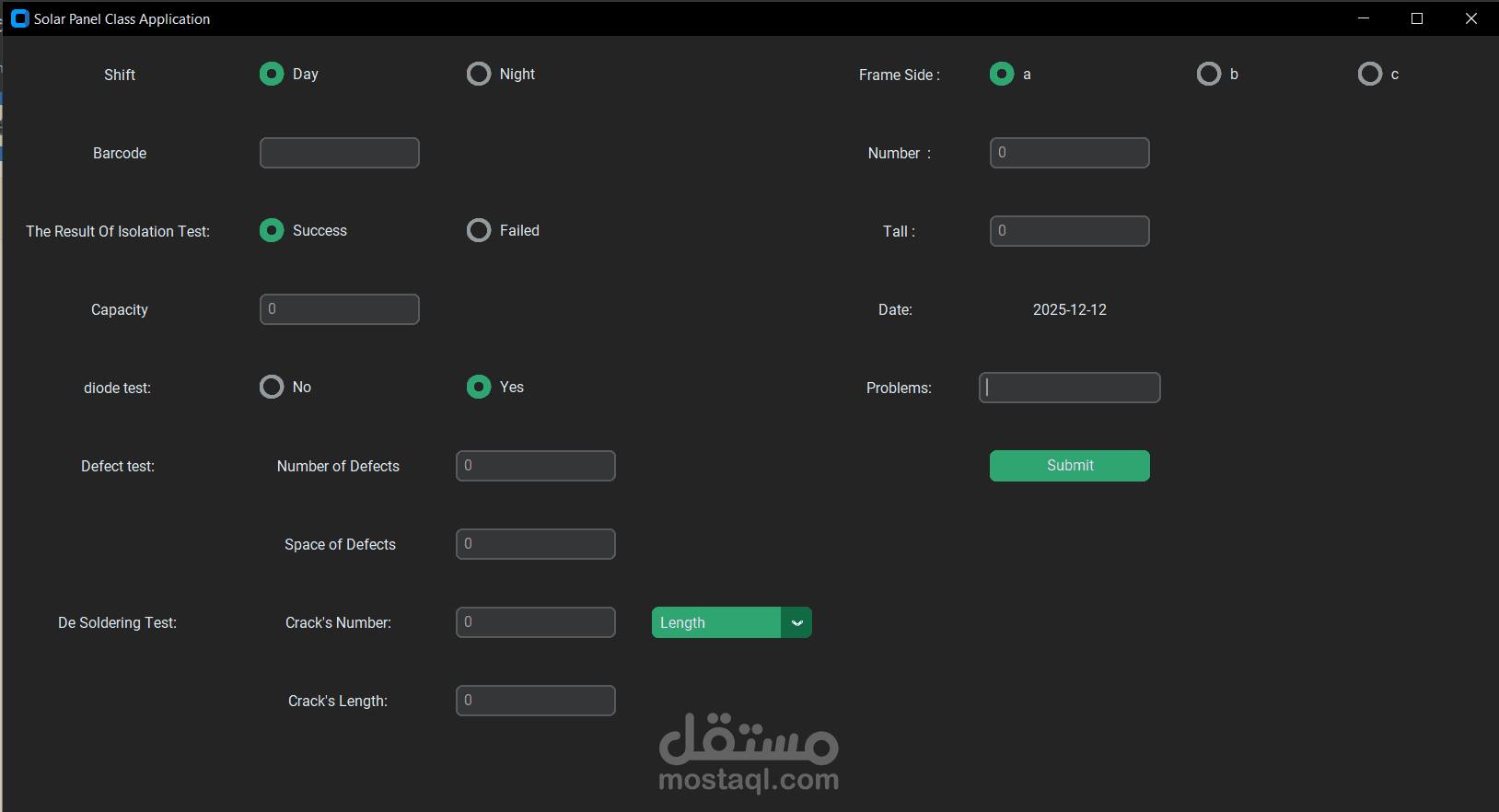 solar panel application
