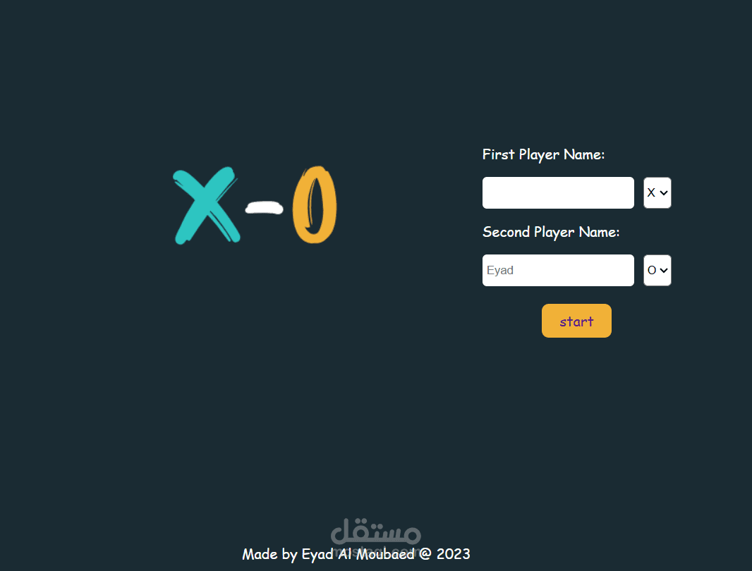 x-o game