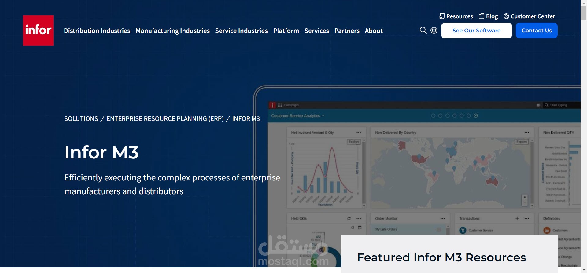 arabization for ERP system Infor M3