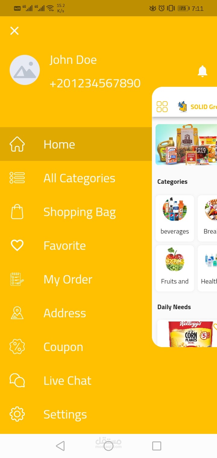 Complete Grocery System (SOLID grocery)