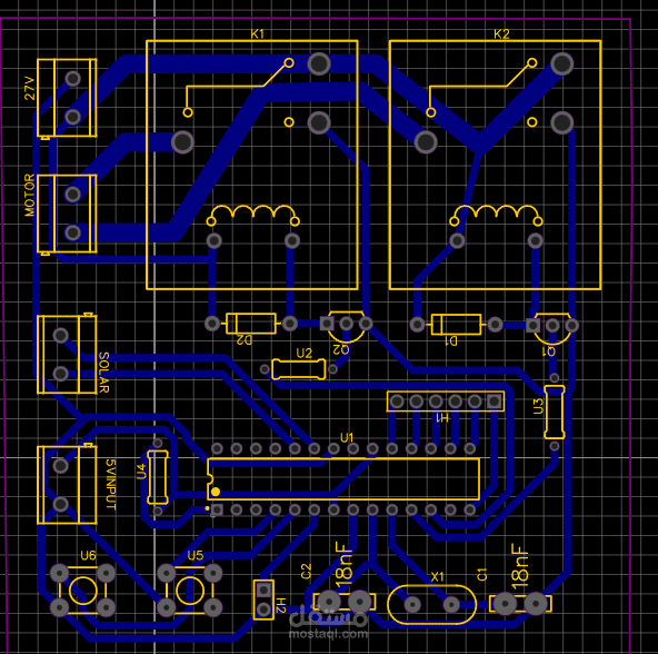تصميم دارات الكترونية مطبوعة PCB