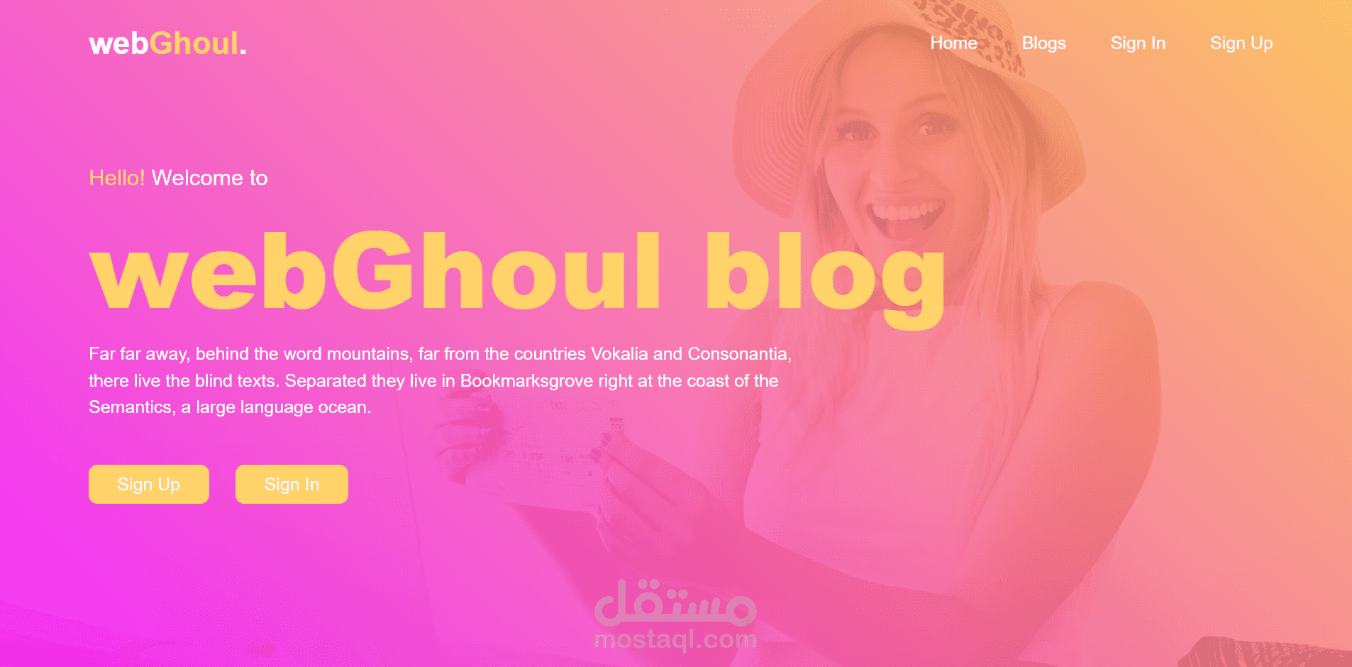 webGhoul Blogging