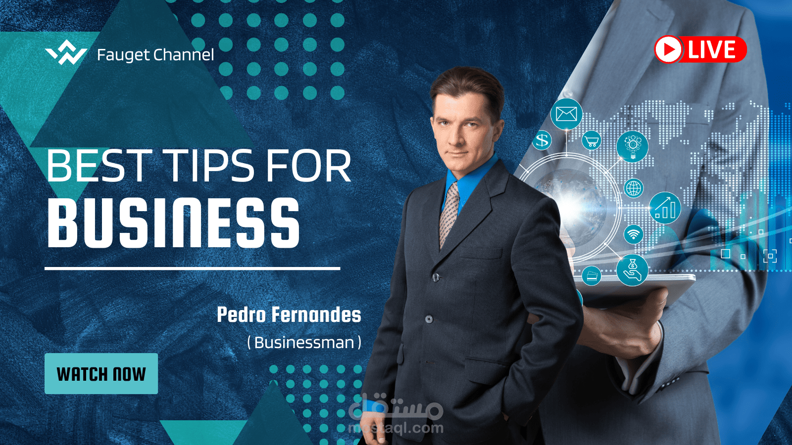 تصميم thumbnail for youtube