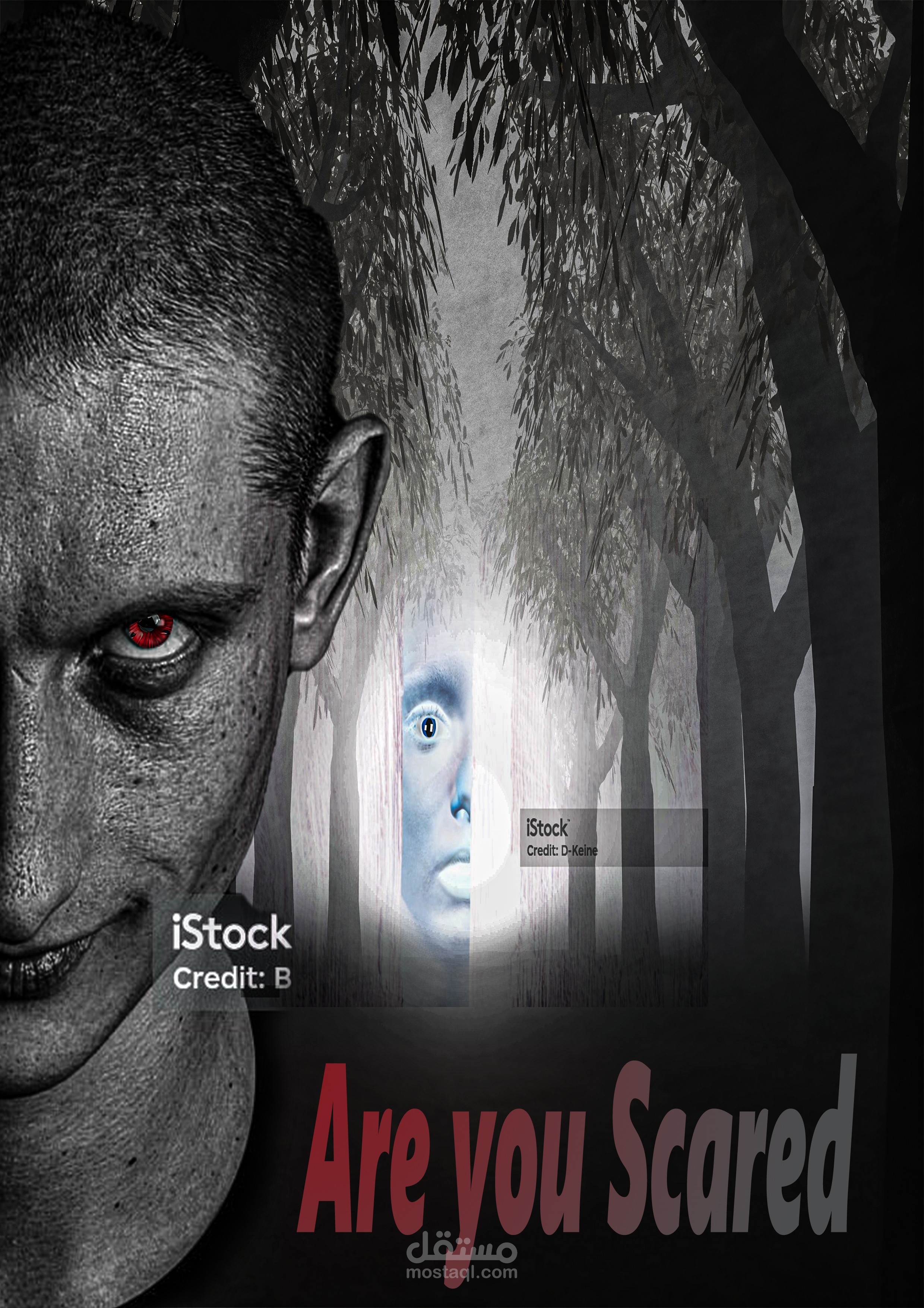 بوستر اعلاني لفيلم رعب