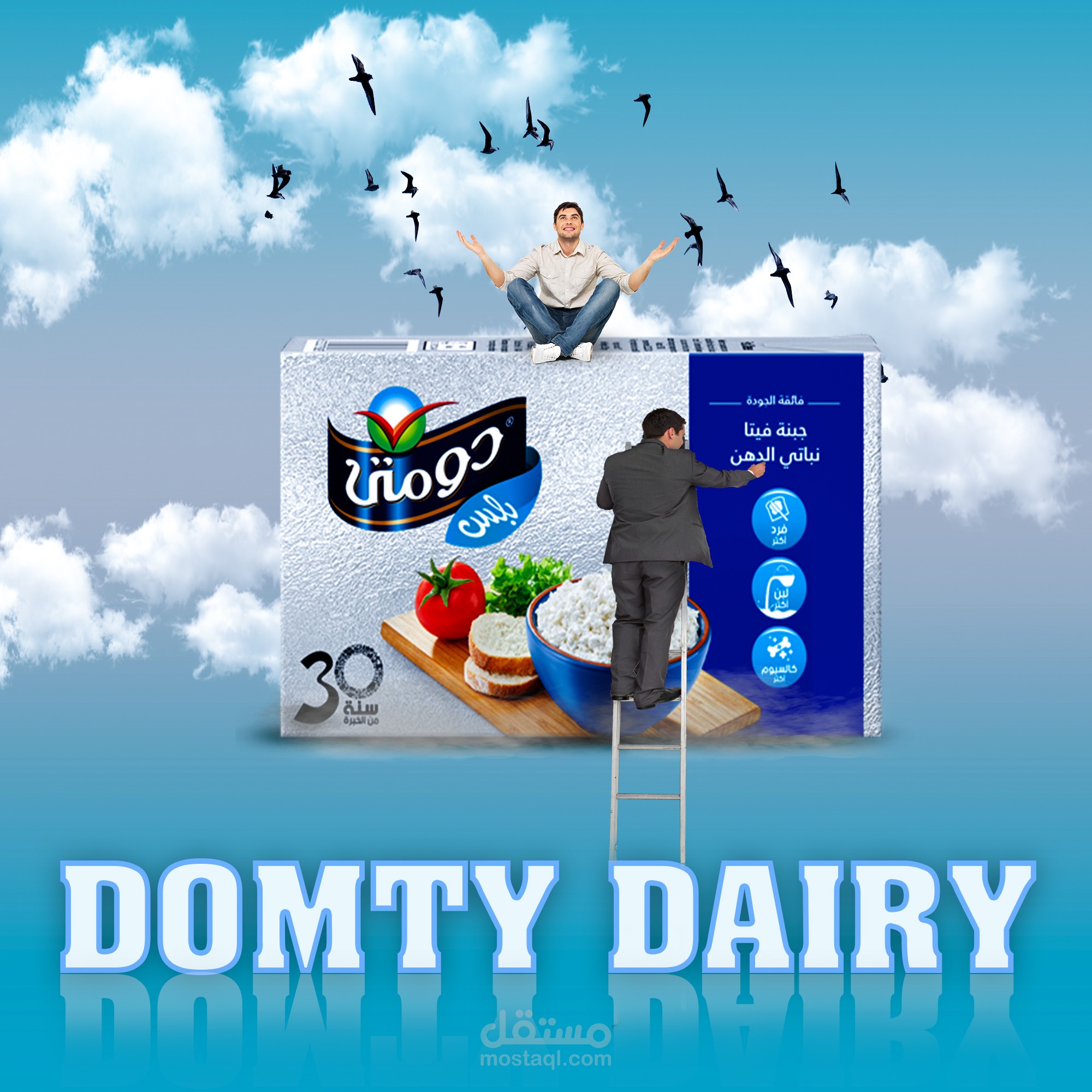 اعلان سوشيال ميديا لشركه دومتي