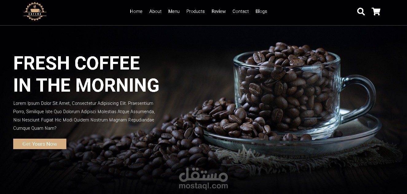 Coffee website