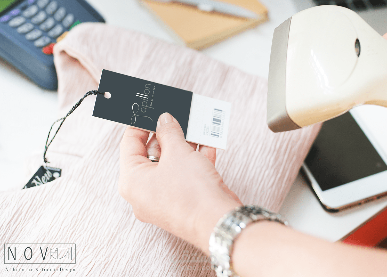 تصميم شعار (لوغو) خاص بمتجر ملابس رجالية