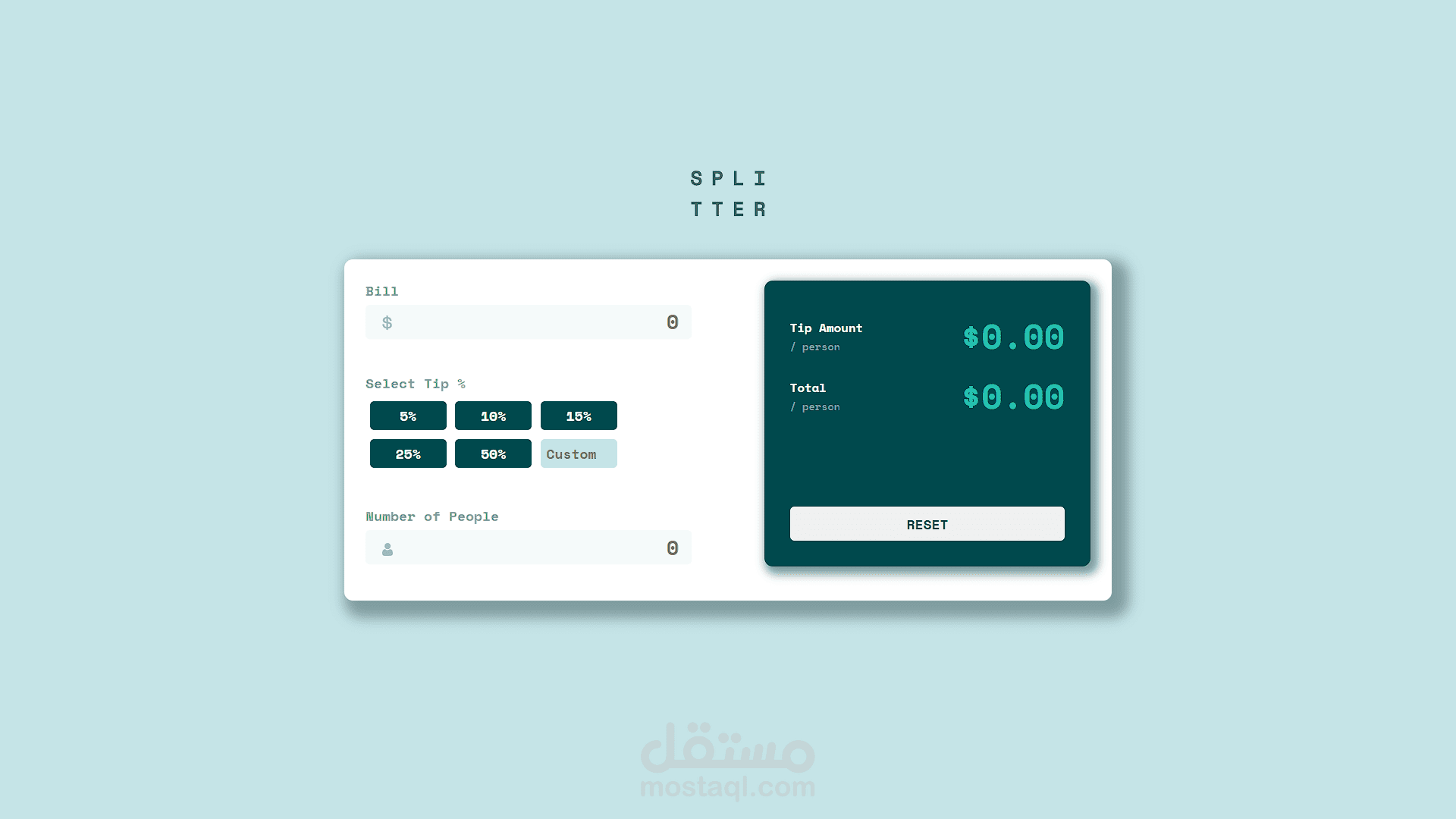 tip calculator