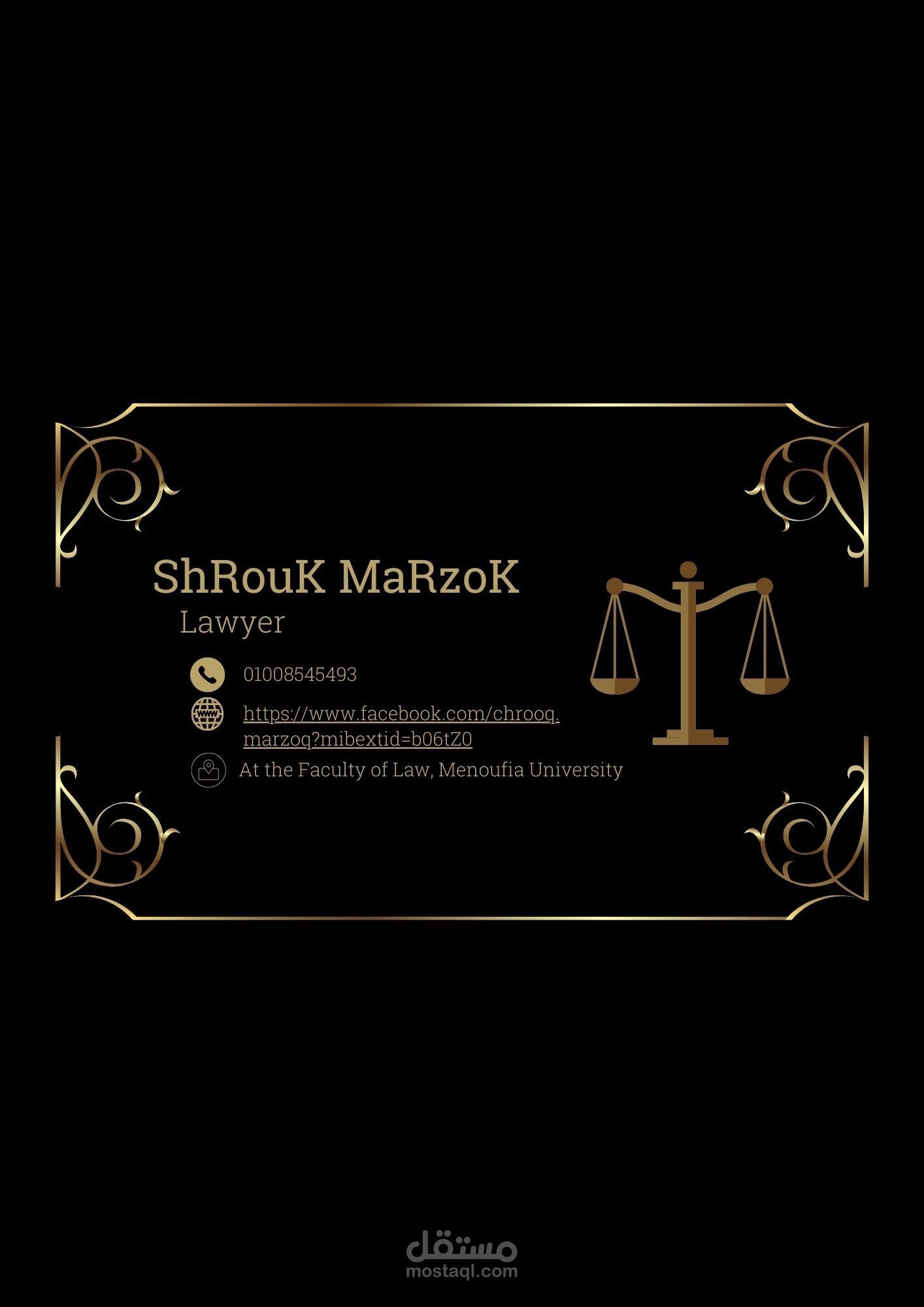 تصميم بزنس كارت بطريقه احترافيه