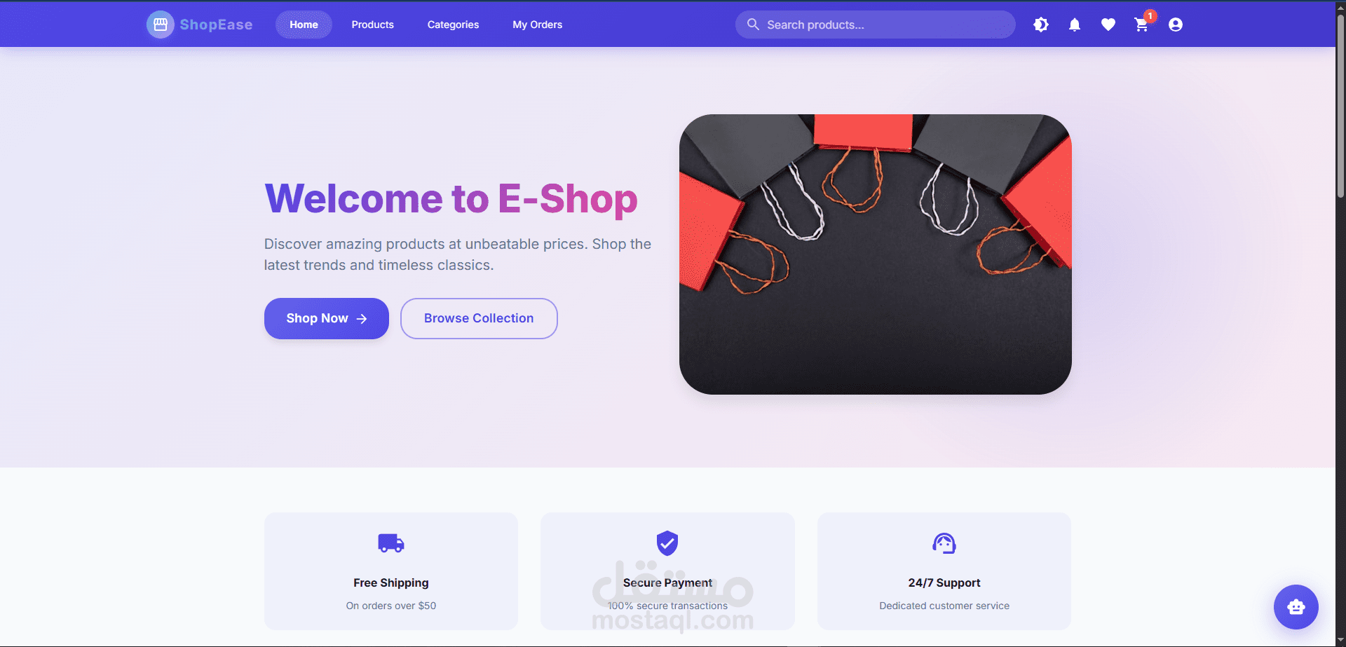 shopcase Ecommerce