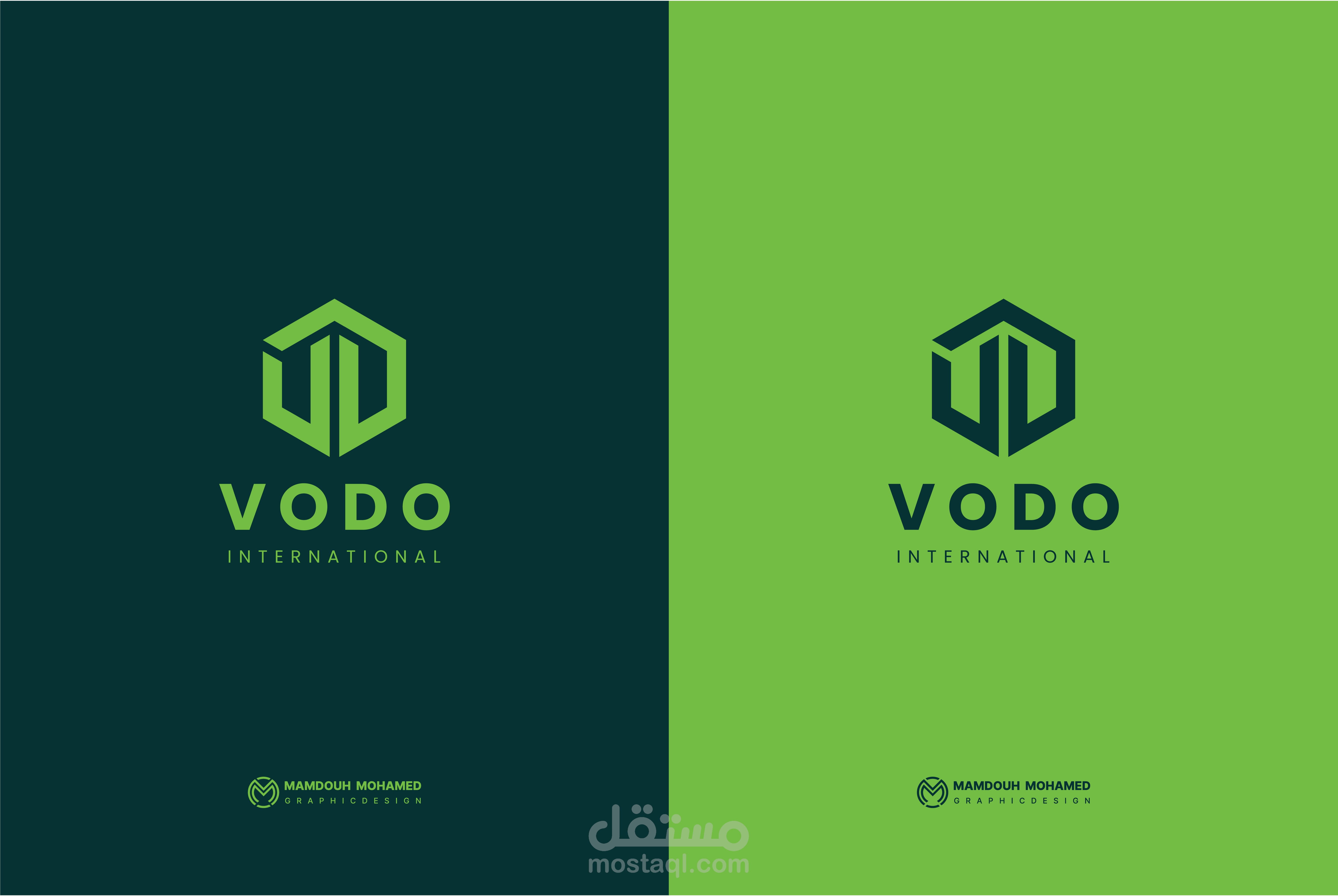 هوية شعار ( VODO )