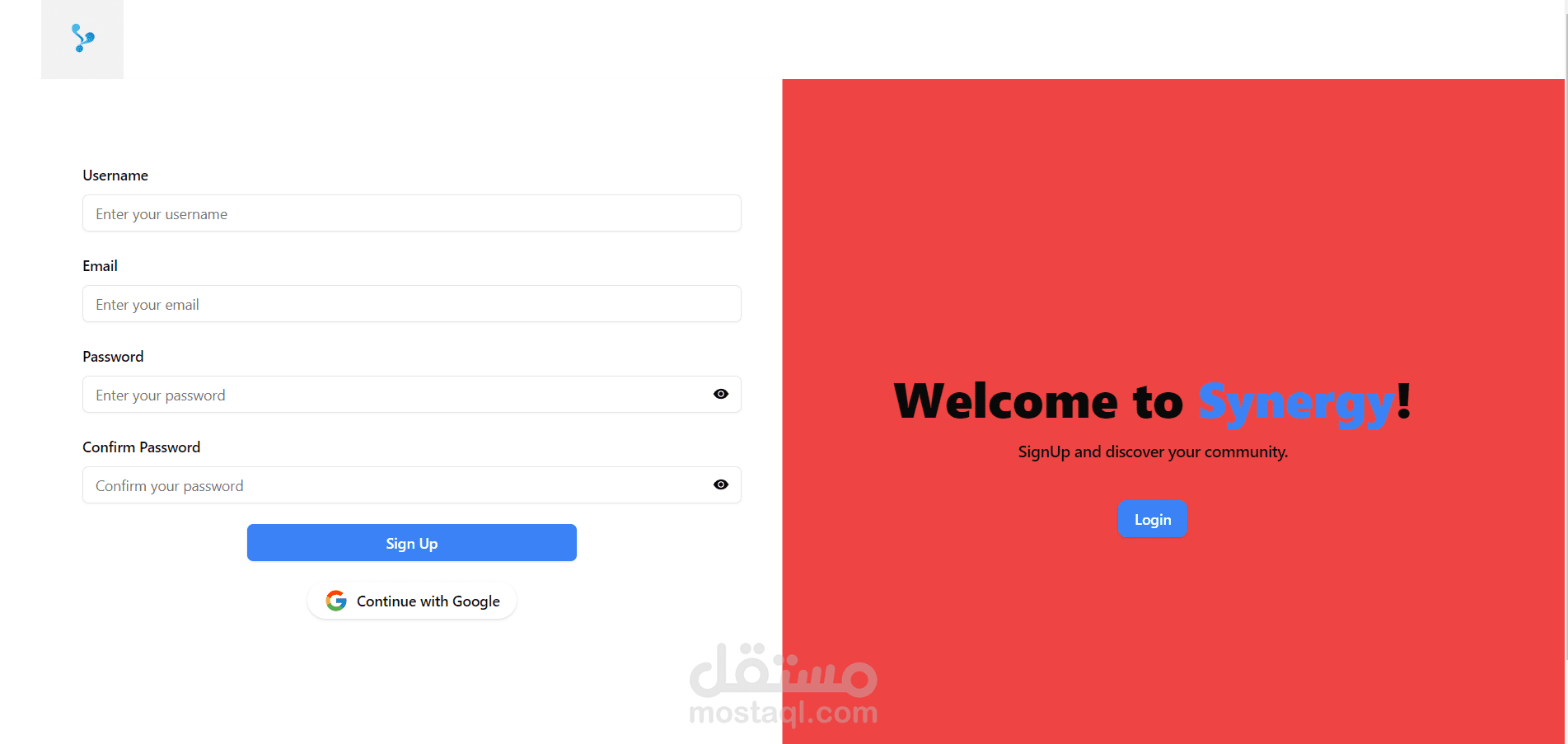 Synergy - social media app
