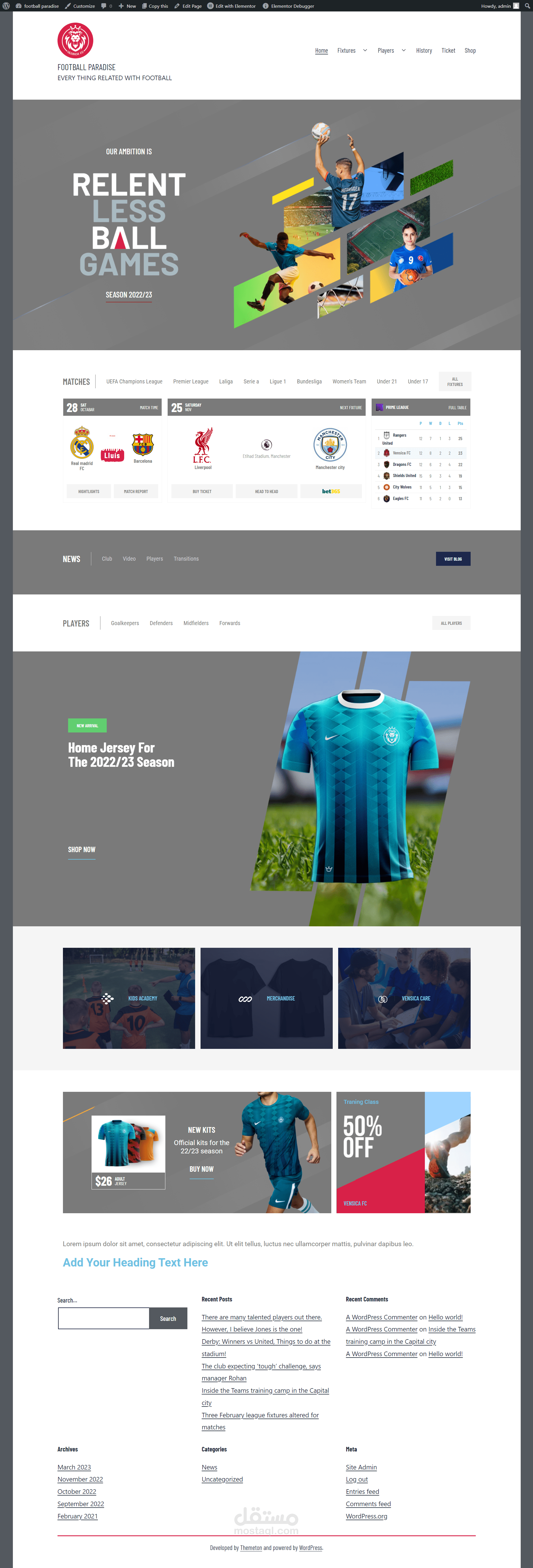 football paradise