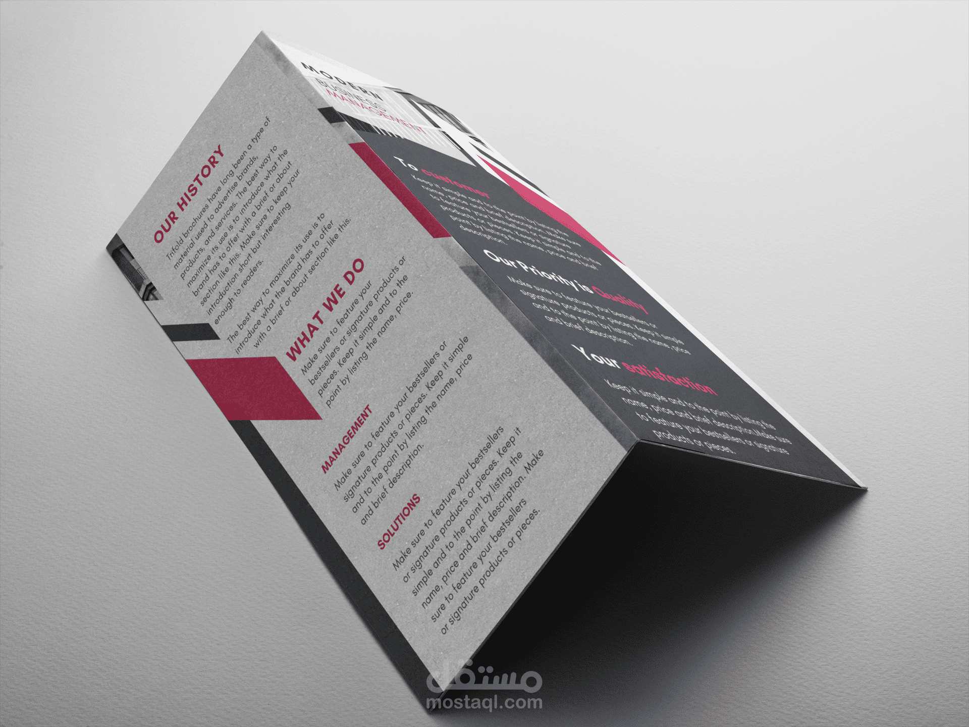 بروشور إحترافي