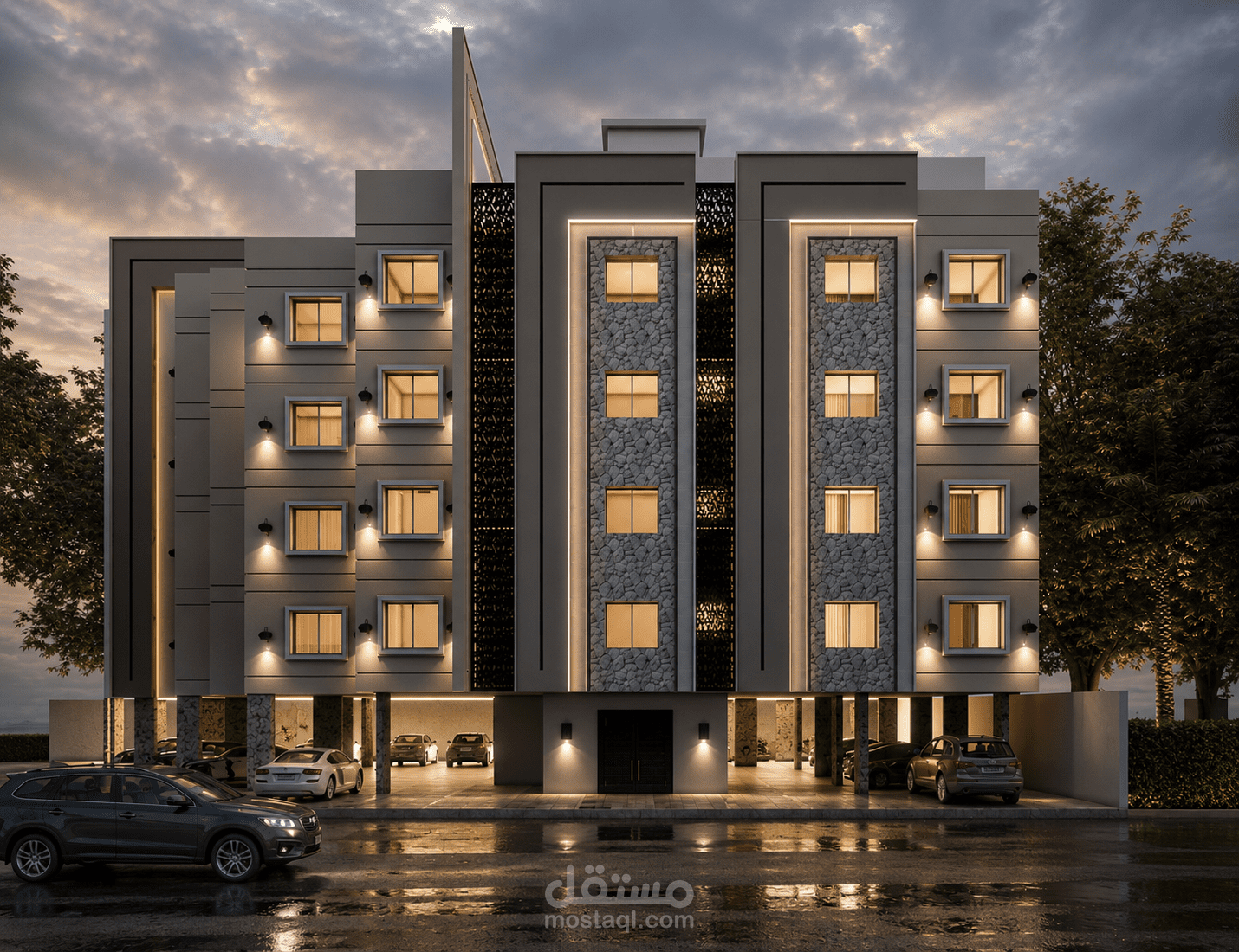 تصميم واجهة في المملكة العربية السعودية