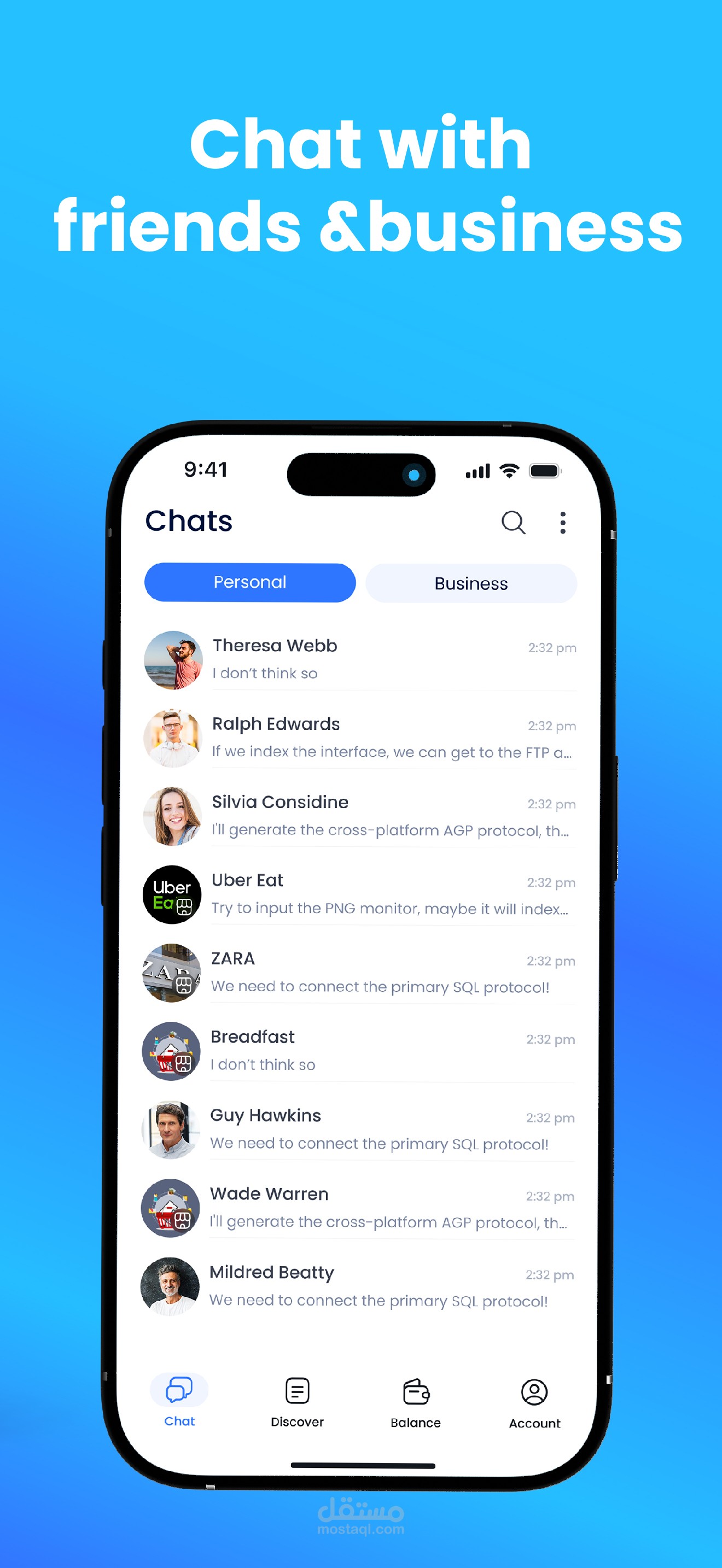 تطبيق مالي وسوشيال ميديا و Ecommerce في نفس الوقت يحتوي ، خصائص كبيره وضخمه مثل Chat , Transfer Money , Social Media Posts , KYC with Ai