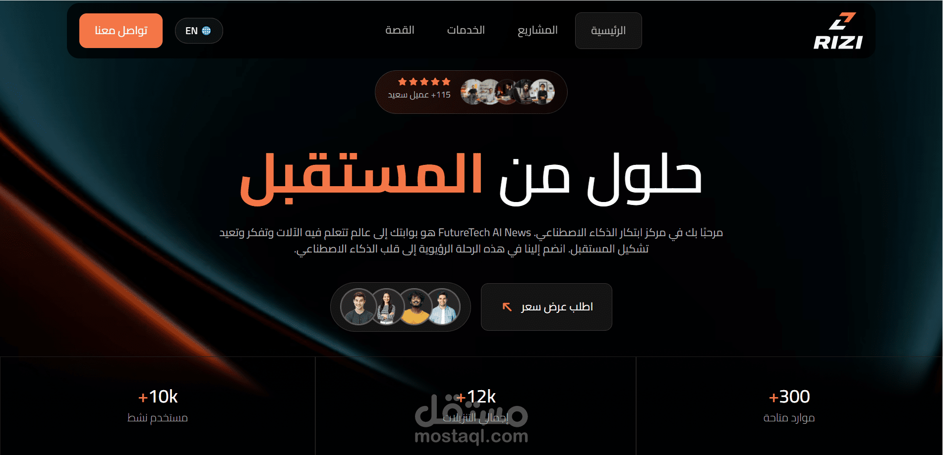 RIZI Company website