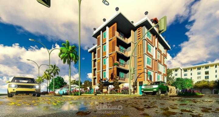 مبنى مقترح للتصميم