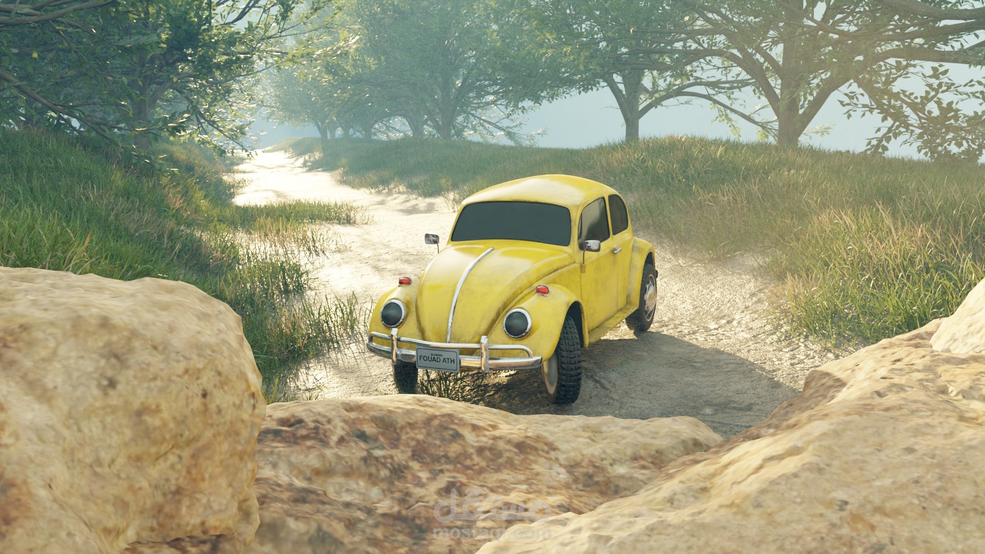 3d car modeling and animation