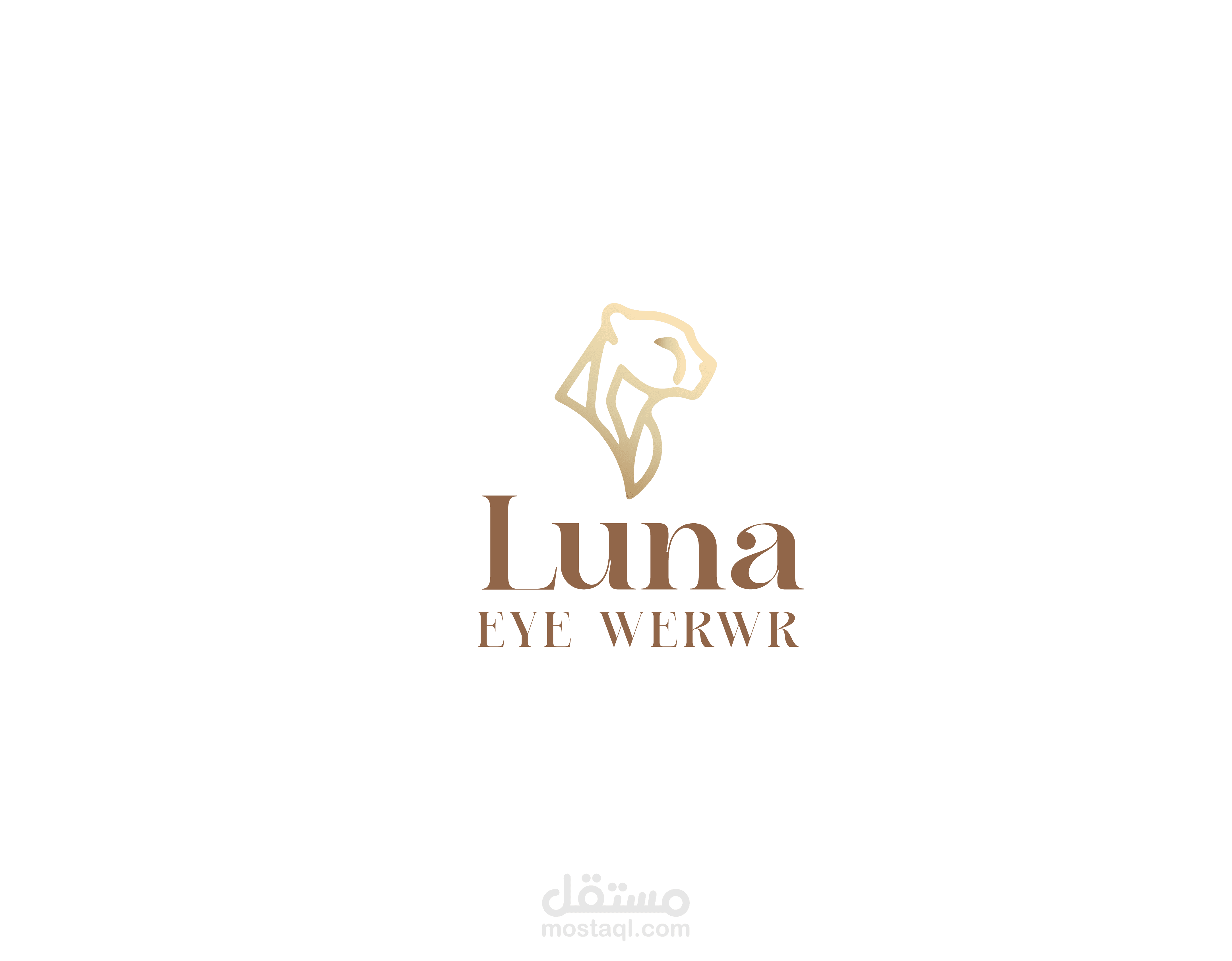 تصميم هوية بصرية لبراند نضارات (LUNA)