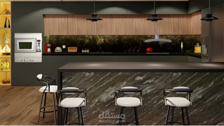 تصميم مطبخ حديث