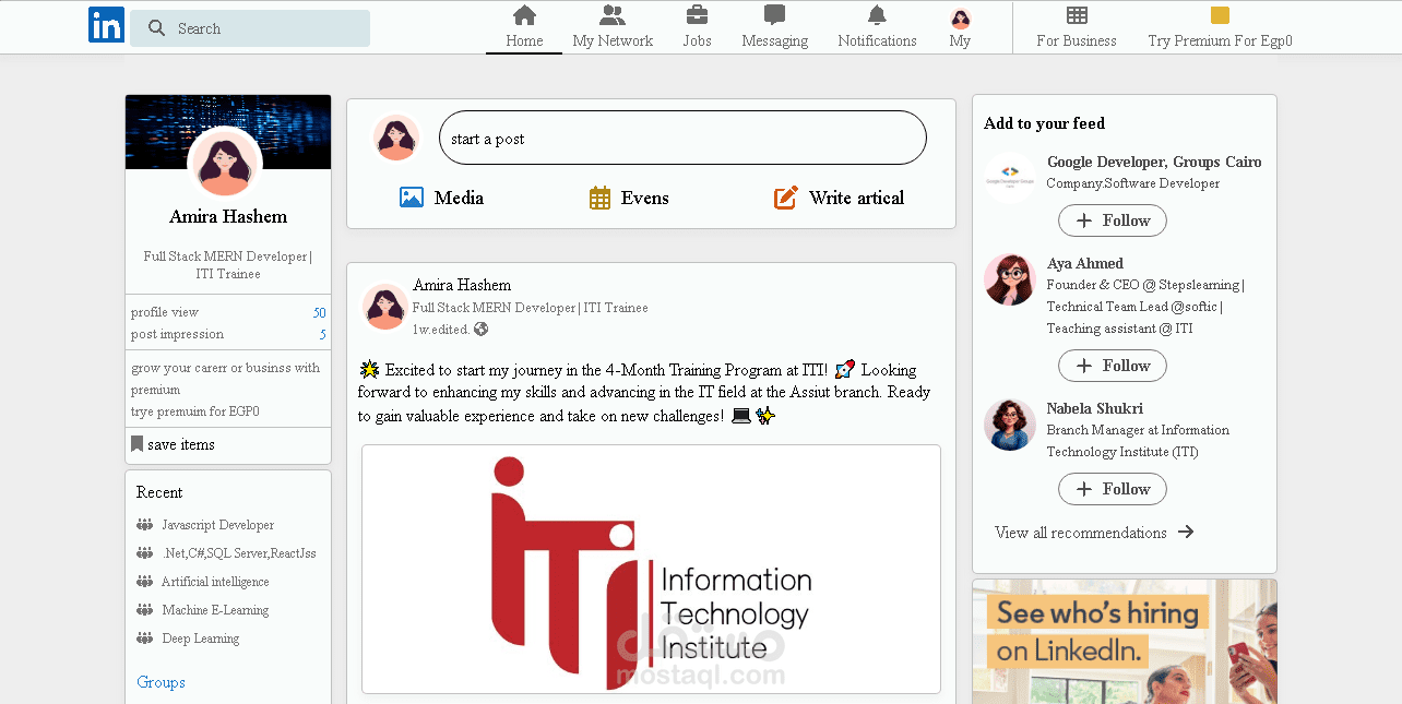 LinkedIn Clone