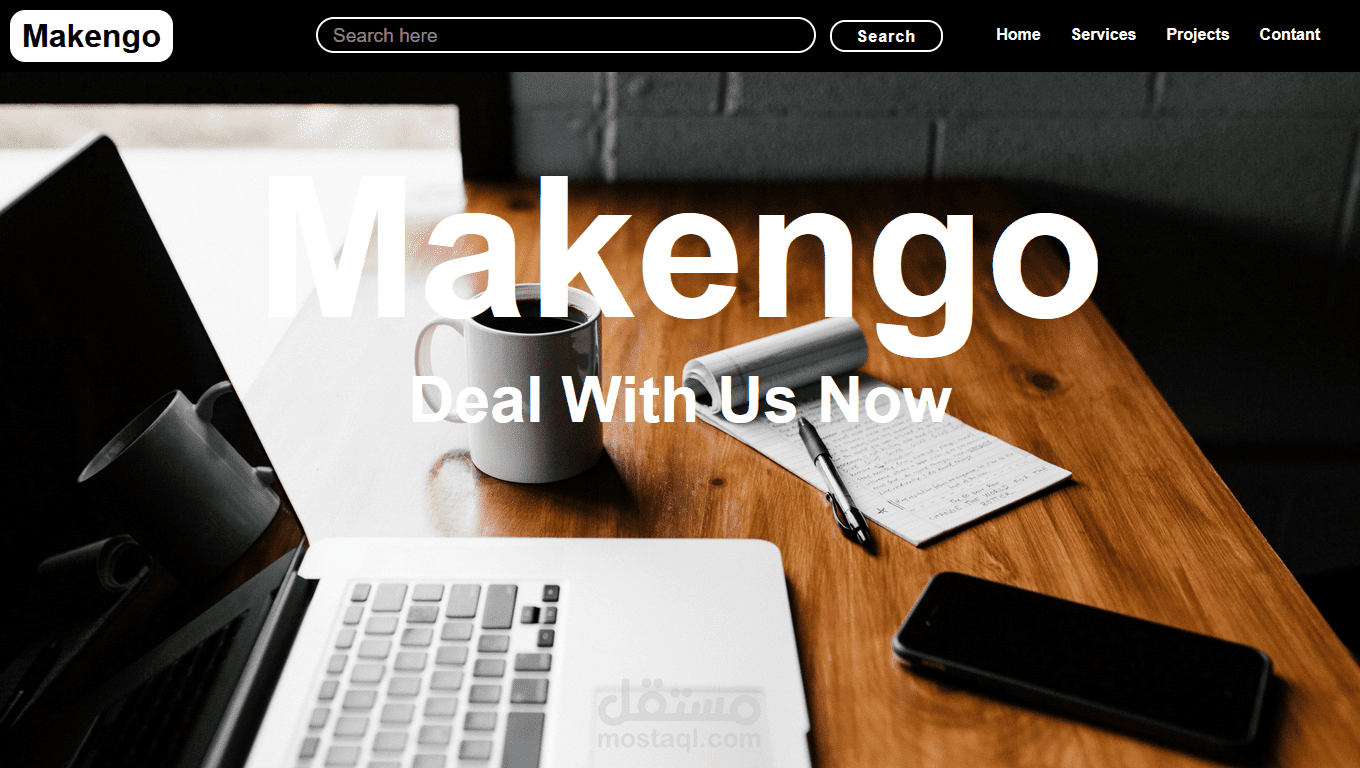 Company WordPress Page
