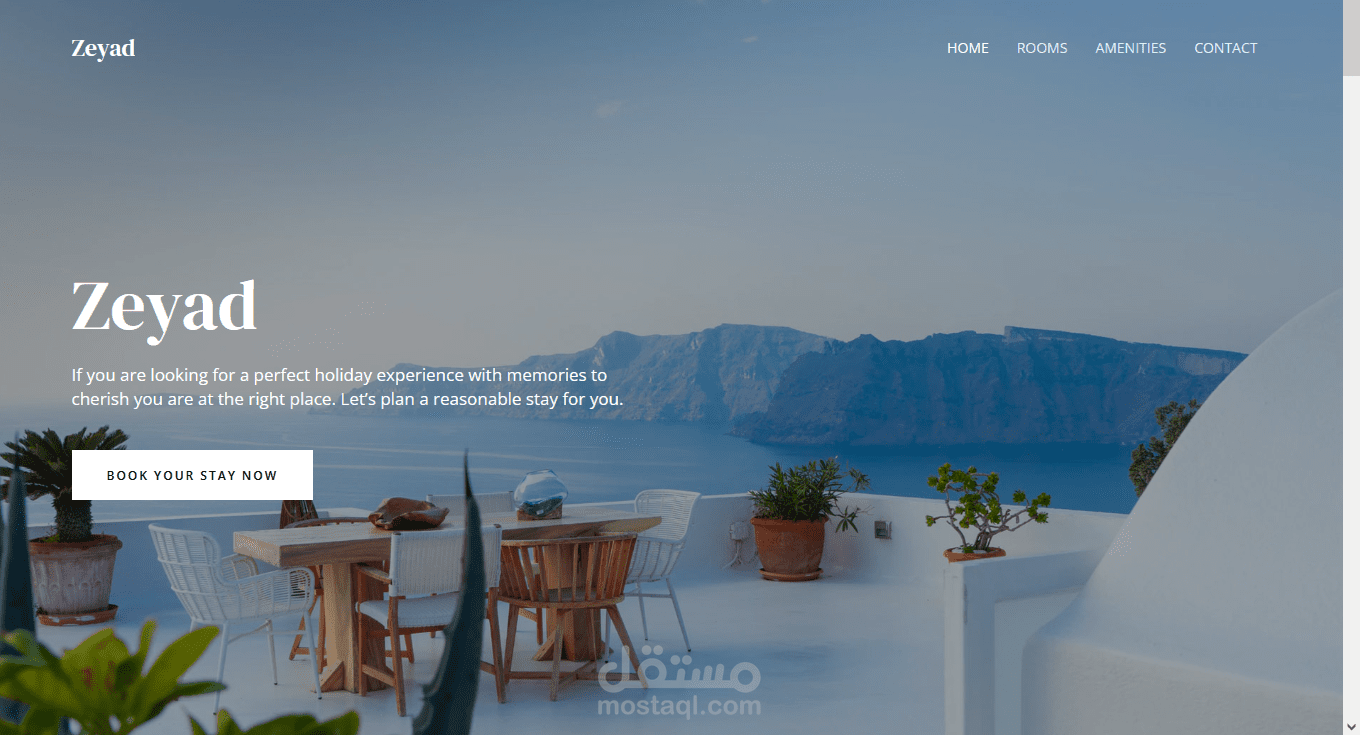 Zeyad (Responsive Website) By WordPress