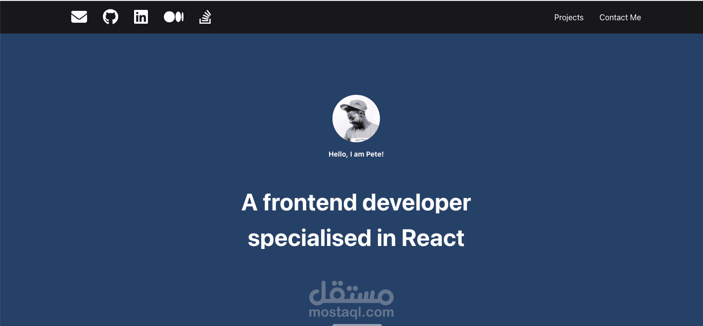 portfolio example