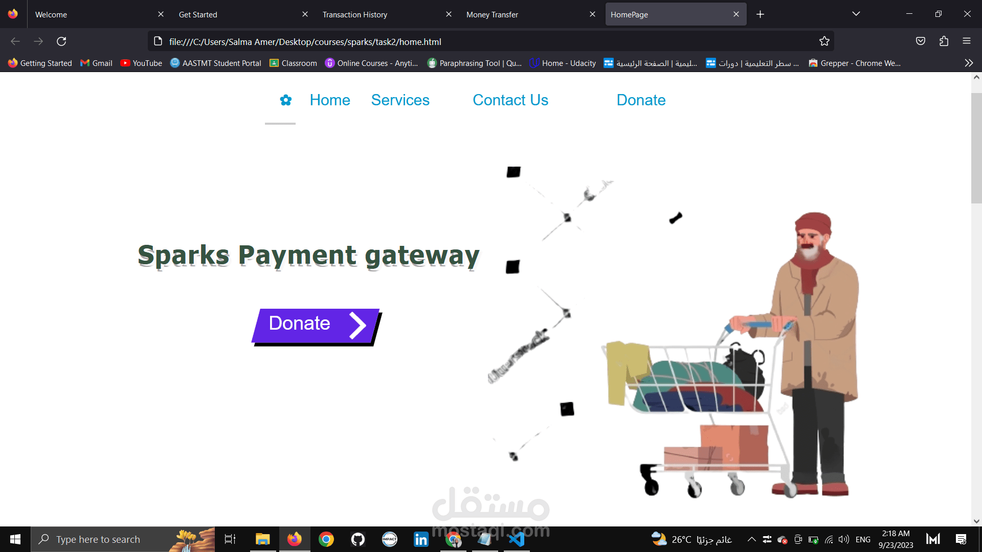 Payment Gateway integration