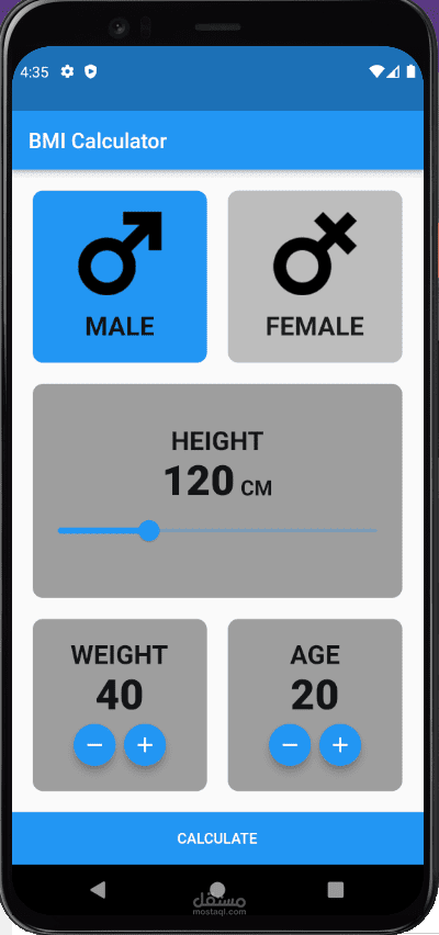 BMI calculator