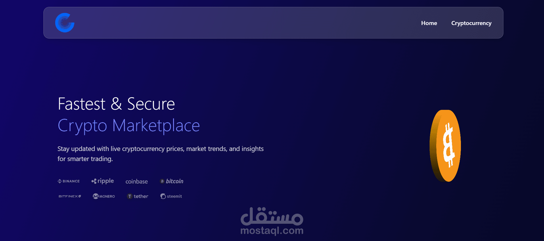 Crypto currency insight website